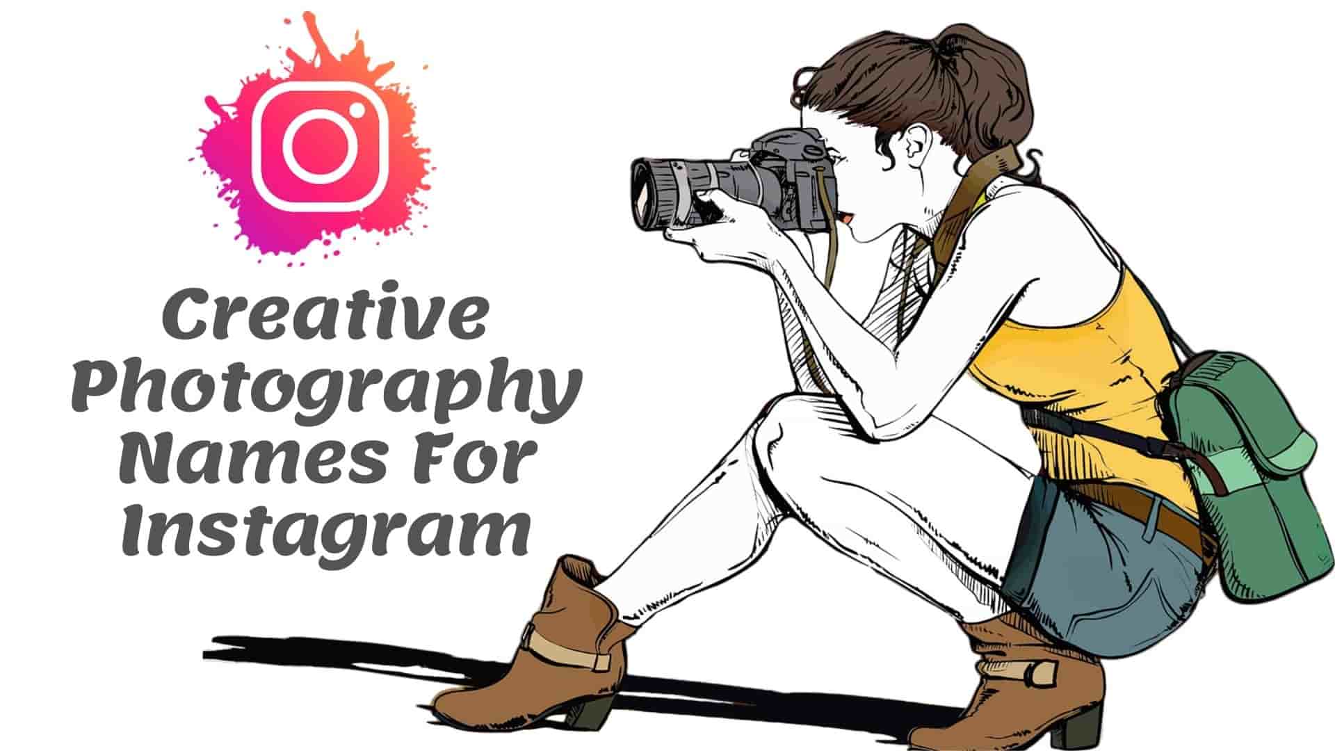 Cute And Creative Photography Names For Instagram, Names For Instagram Photography Page, Cute Photography Name Ideas, Aesthetic Photography Usernames, Mobile Photography Page Names For Instagram, Photography Username Ideas, Photographer Nicknames For Instagram, Creative Photography Usernames For Instagram