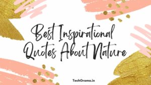 【350+】 Best Inspirational Quotes About Nature in (2022)
