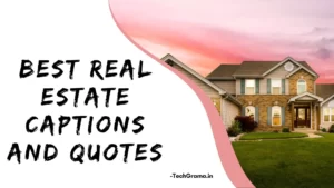 180+ Best Real Estate Captions And Quotes For Instagram